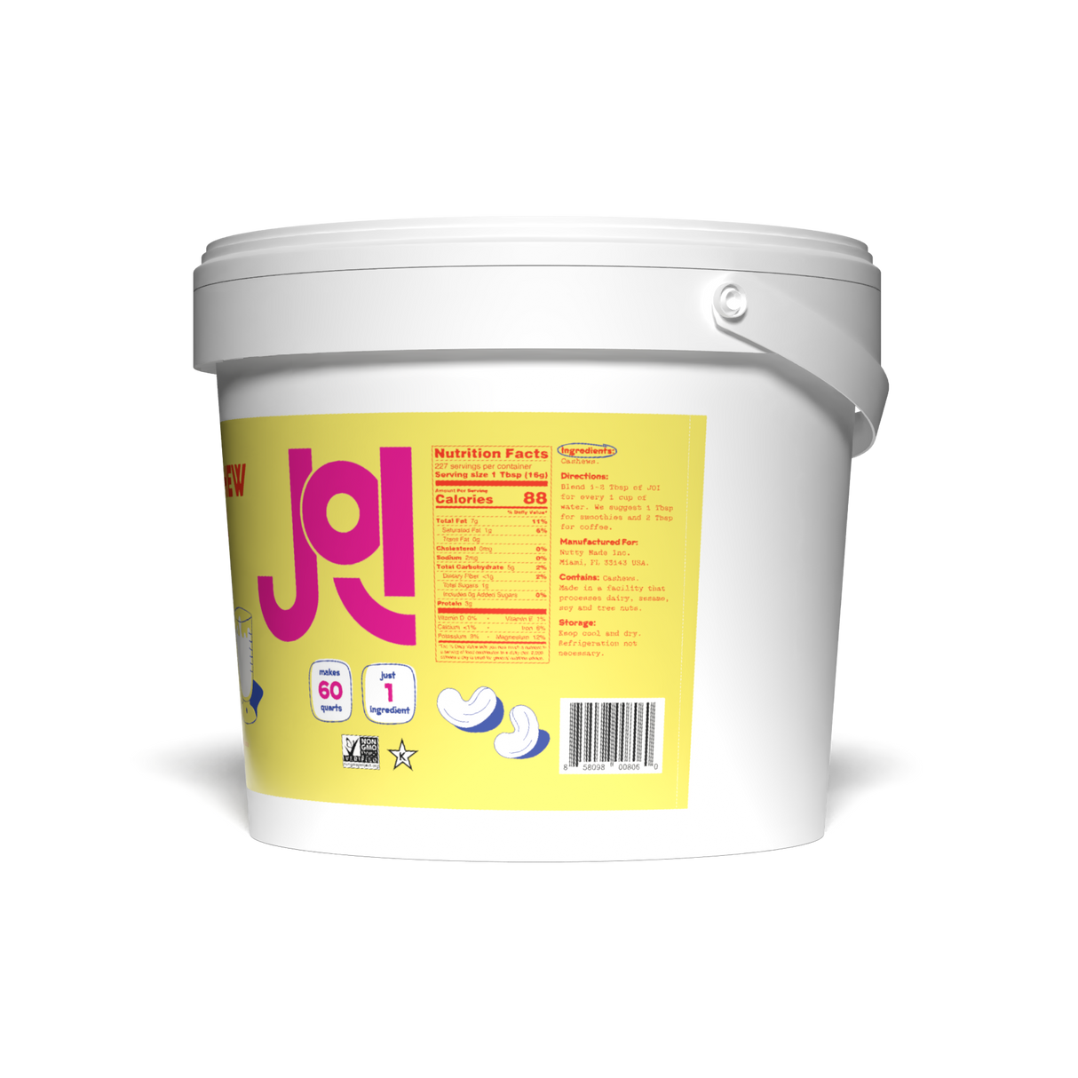 Cashew Milk Base - Bulk From JOI