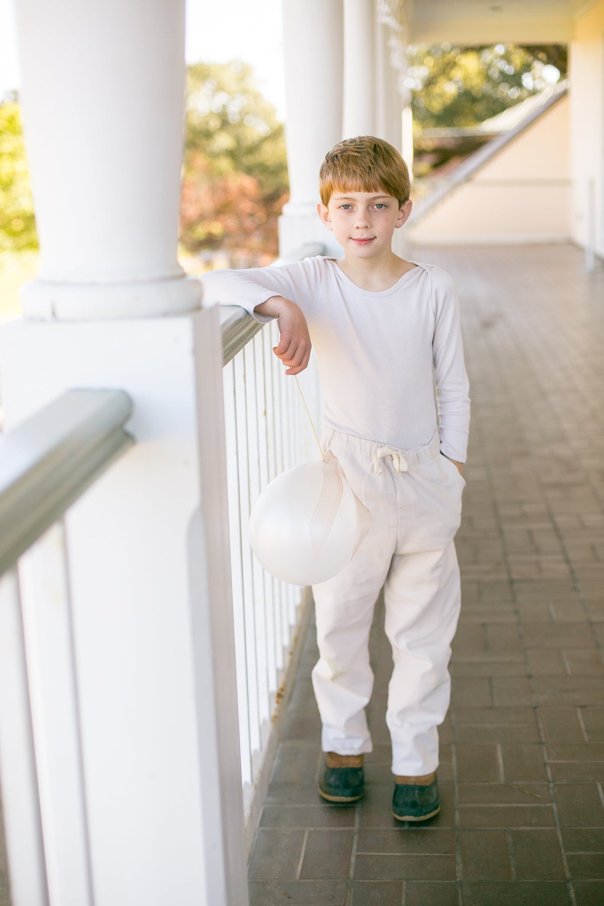Kids Long Sleeve Cozy Tee - Ivory from Manymoons