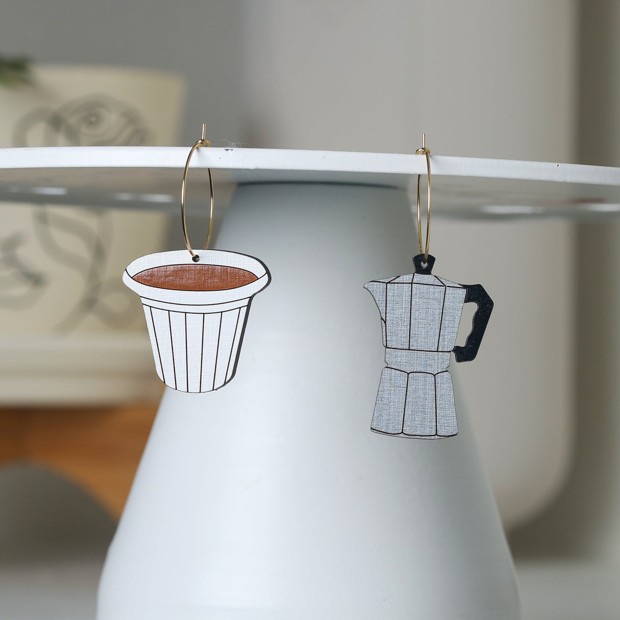 Cafecito Hoops from LE CHIC MIAMI