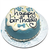 Blue Sprinkle Dog Cake (Perishable) from Bubba Rose Biscuit Co.