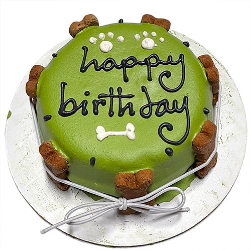 Green Dog Cake (Perishable) from Bubba Rose Biscuit Co.