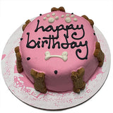 Pink Dog Cake (Perishable) from Bubba Rose Biscuit Co.