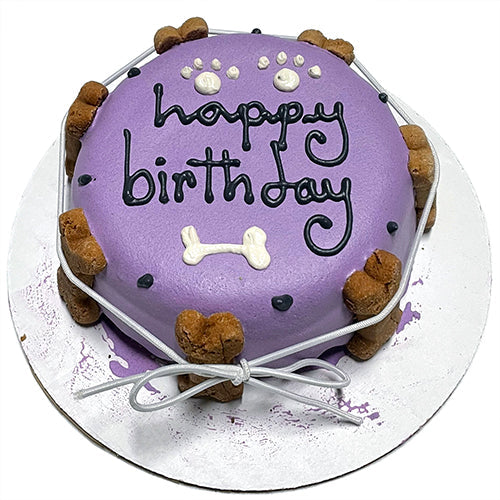 Purple Dog Cake (Perishable) from Bubba Rose Biscuit Co.