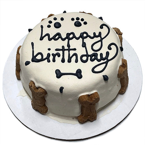 White Dog Cake (Perishable) from Bubba Rose Biscuit Co.