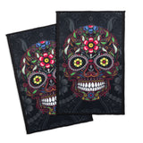 Sugar Skull Kitchen Towel Set From Zapps Clothing