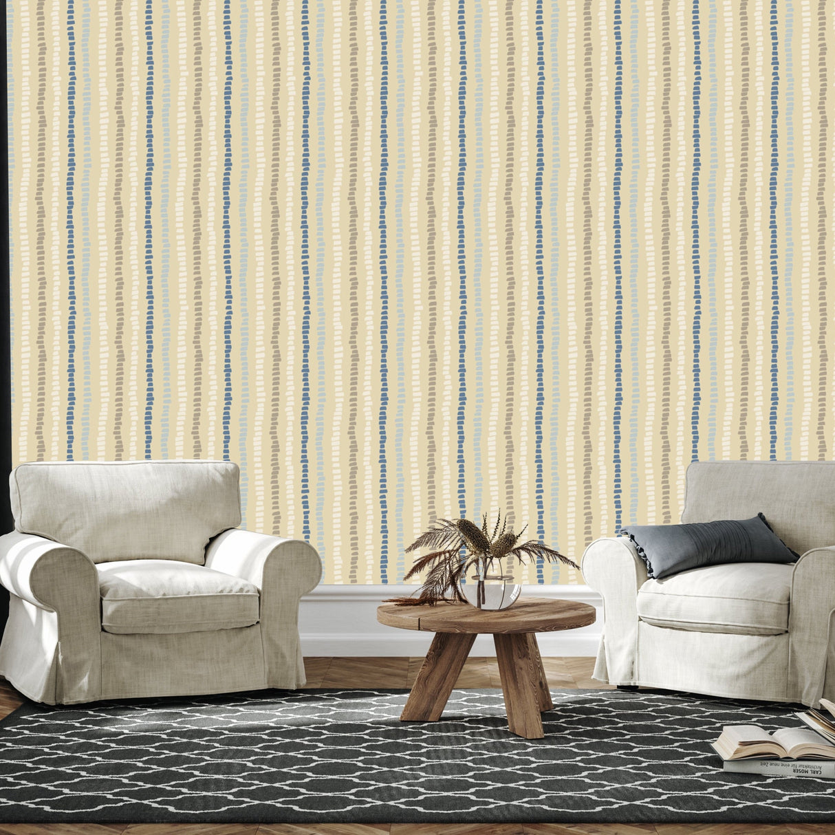 Caleb Wallpaper by ArtShades from Loomwell Home Goods