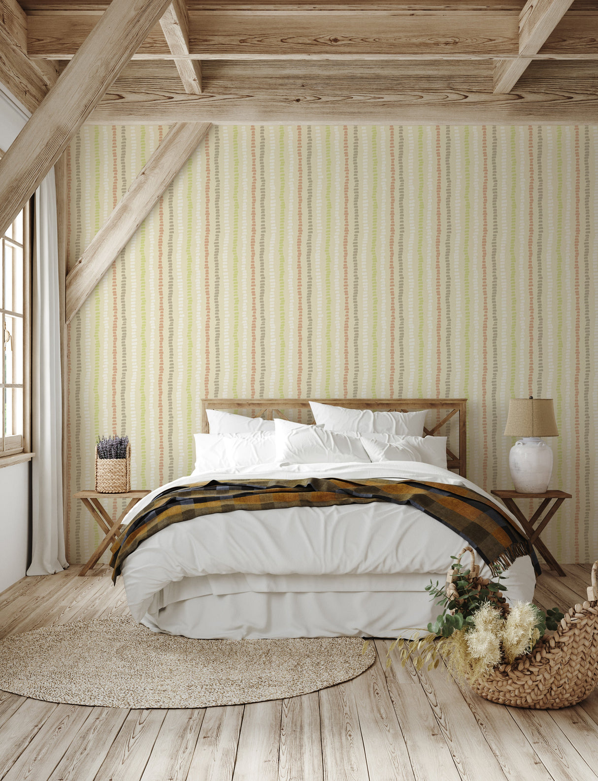 Caleb Wallpaper by ArtShades from Loomwell Home Goods