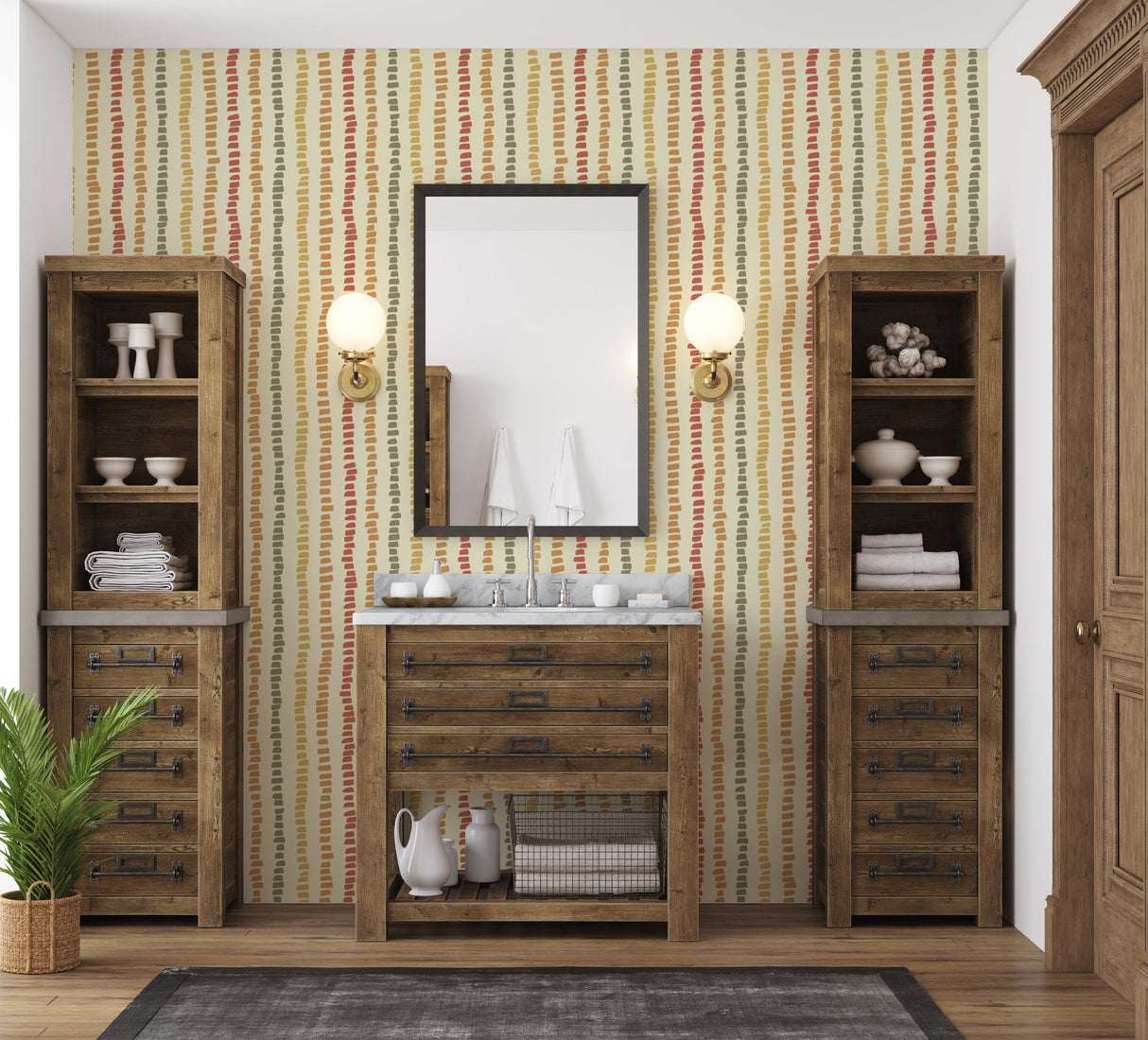 Caleb Wallpaper by ArtShades from Loomwell Home Goods