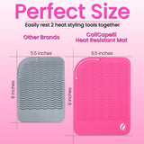 Pro Heat Resistant Mat (Pink) from Calicapelli Hair Tools