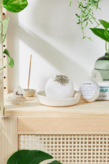 Organic Bath Bomb Calm Bomb- TWO SIZES lavender and chamomile bath fizzie from Butter Me Up Organics