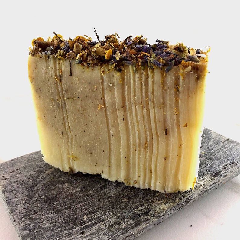 Calming Lavender and Chamomile Vegan Soap from Butter Me Up Organics