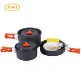 PCS 11/12/22 Camping Cookware Mess Kit From Redcamp