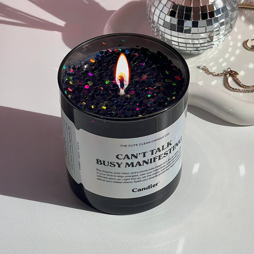 CANT TALK BUSY MANIFESTING CANDLE from Shop Ryan Porter
