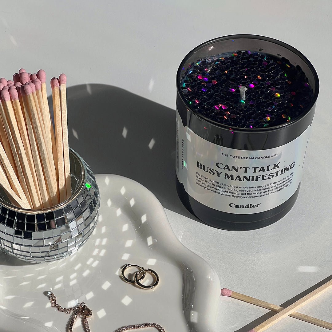 CANT TALK BUSY MANIFESTING CANDLE from Shop Ryan Porter