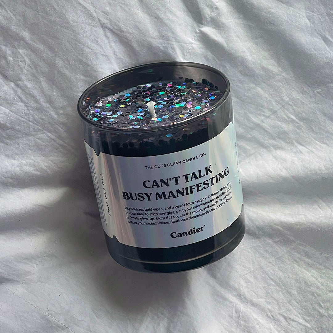 CANT TALK BUSY MANIFESTING CANDLE from Shop Ryan Porter