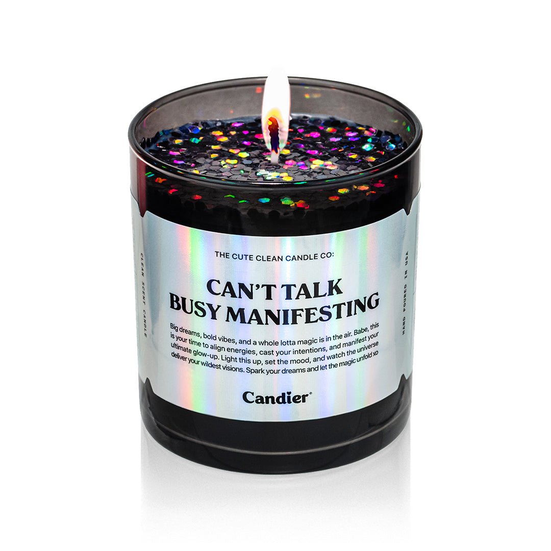 CANT TALK BUSY MANIFESTING CANDLE from Shop Ryan Porter
