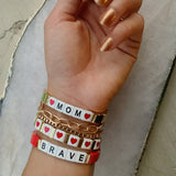 Block Bracelet - BRAVE From Ryan Porter