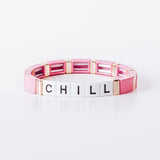 Block Bracelet - CHILL From Ryan Porter