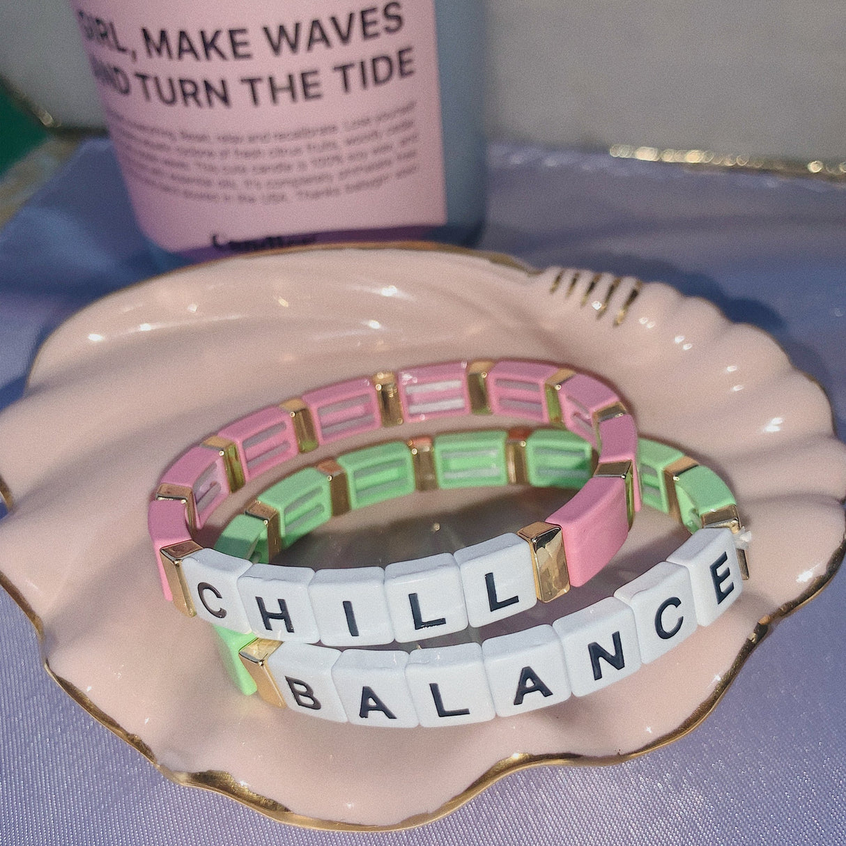 Block Bracelet - CHILL From Ryan Porter