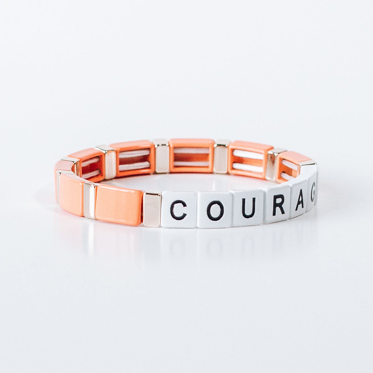 Block Bracelet -COURAGE From Ryan Porter