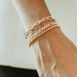 Layering Bracelet - BOXY CHAIN From Ryan Porter