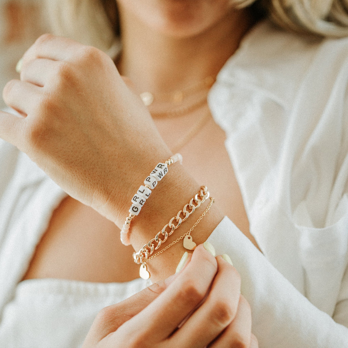 GIRL POWER - Crystal Bracelet from Ryan Porter