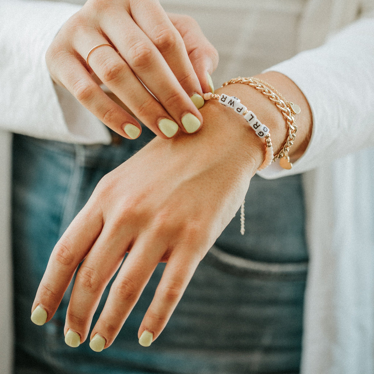 GIRL POWER - Crystal Bracelet from Ryan Porter
