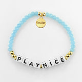 PLAY NICE - Crystal Bracelet From Ryan Porter