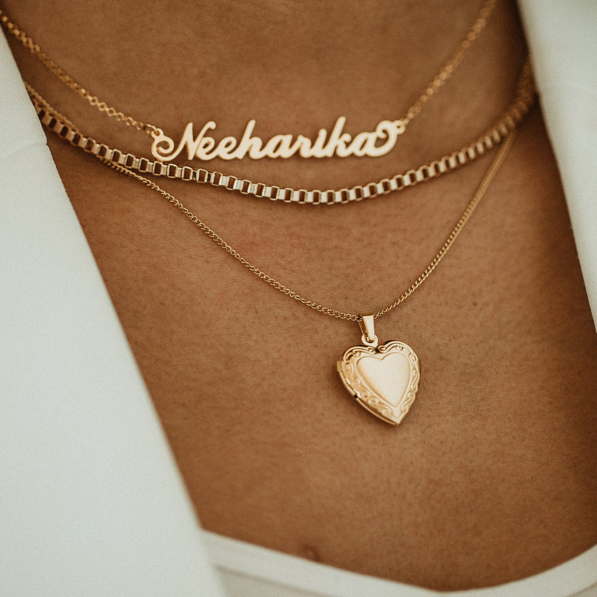 Layering Necklace - LOCKET From Ryan Porter