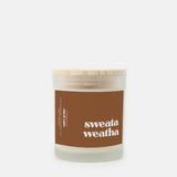 Glass Candle - Sweata Weatha (Oakmoss & Amber) from CB Studio