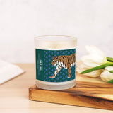 Glass Candle - Flora Tiger (Spiced Oatmilk) from CB Studio