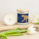 Glass Candle - Flora Leopard (Cactus Flower & Jade) from CB Studio
