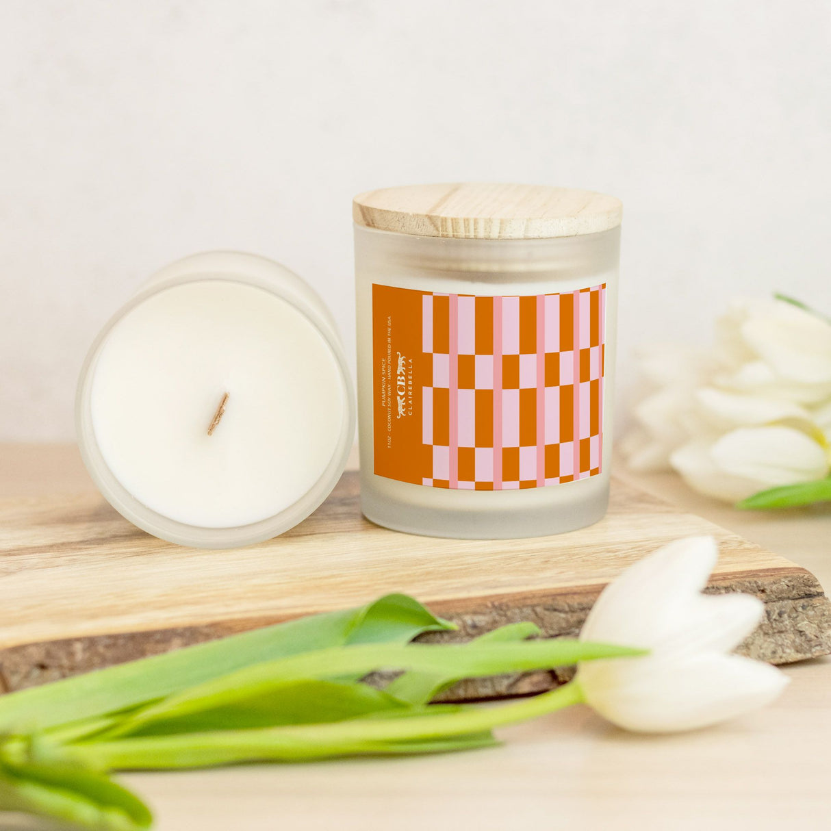 Glass Candle - Pumpkin Spice (Pumpkin Spice) from CB Studio