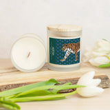 Glass Candle - Flora Tiger (Spiced Oatmilk) from CB Studio