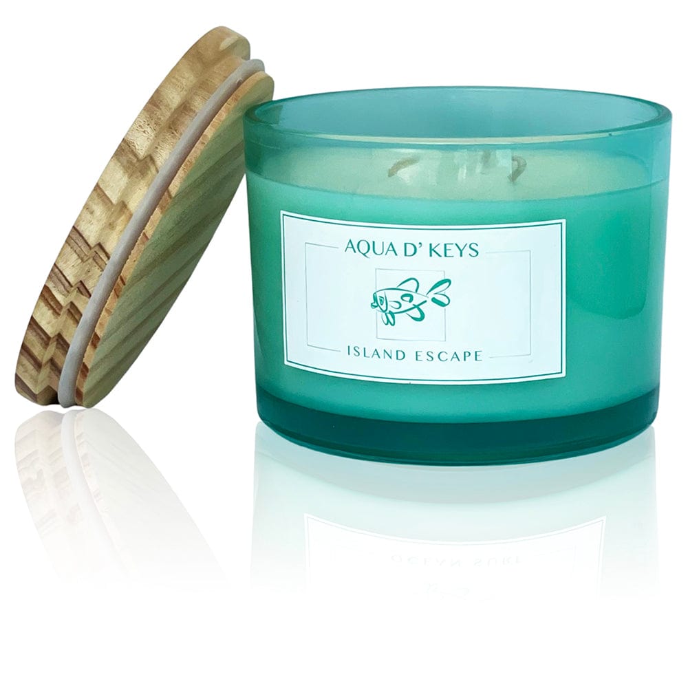Island Escape Hand Poured Candle From Aqua D' Keys