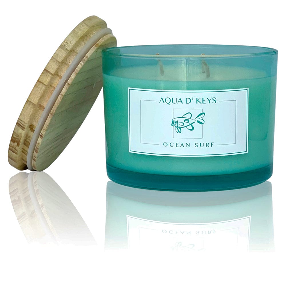 Ocean Surf Hand Poured Candle From Aqua D' Keys