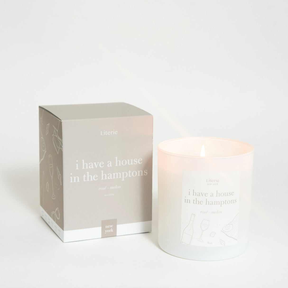 I Have A House In The Hamptons from Literie Candles