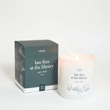 Late Fees at the Library from Literie Candles