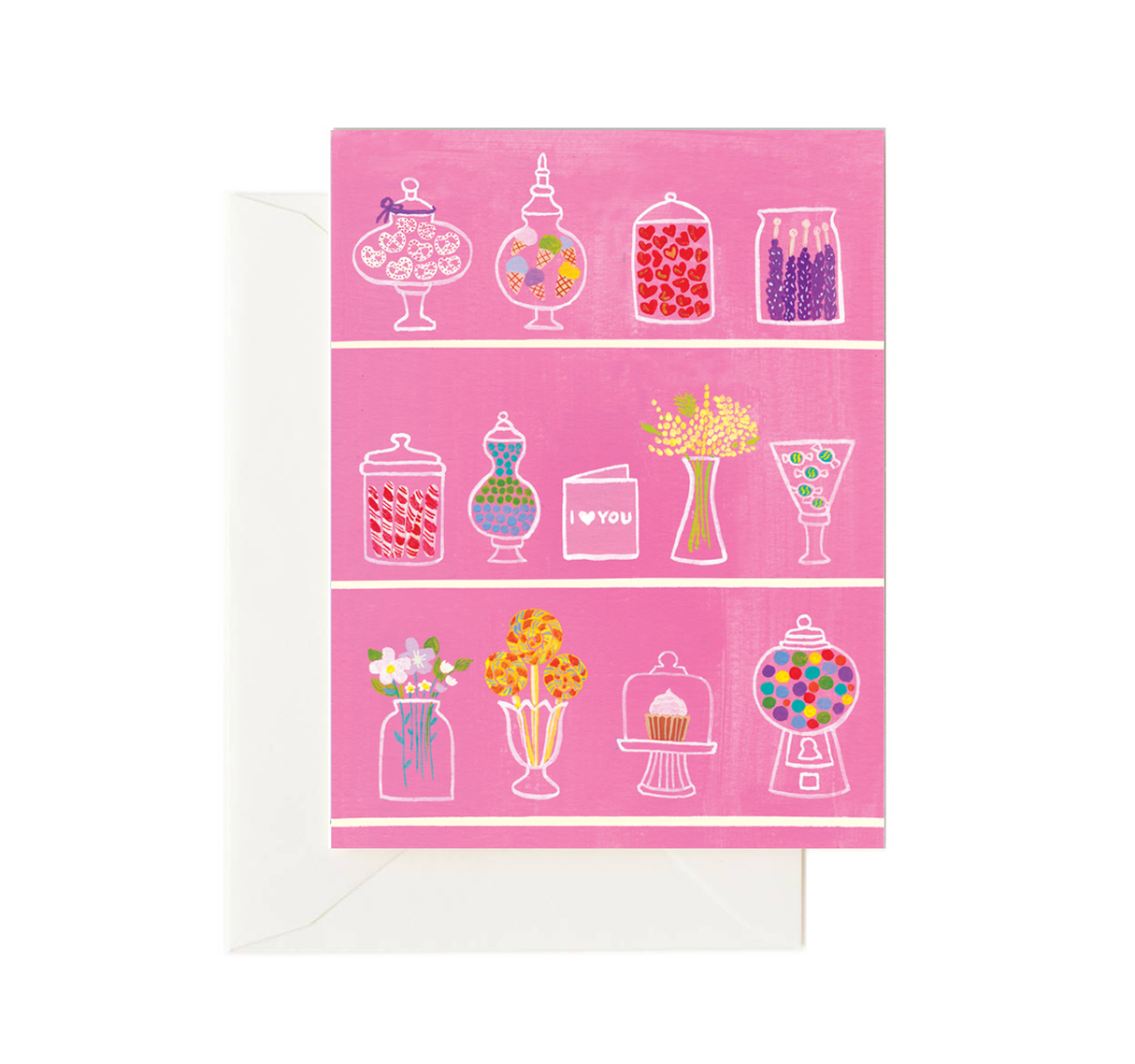 Candy Shelfie from Forage Paper Co.