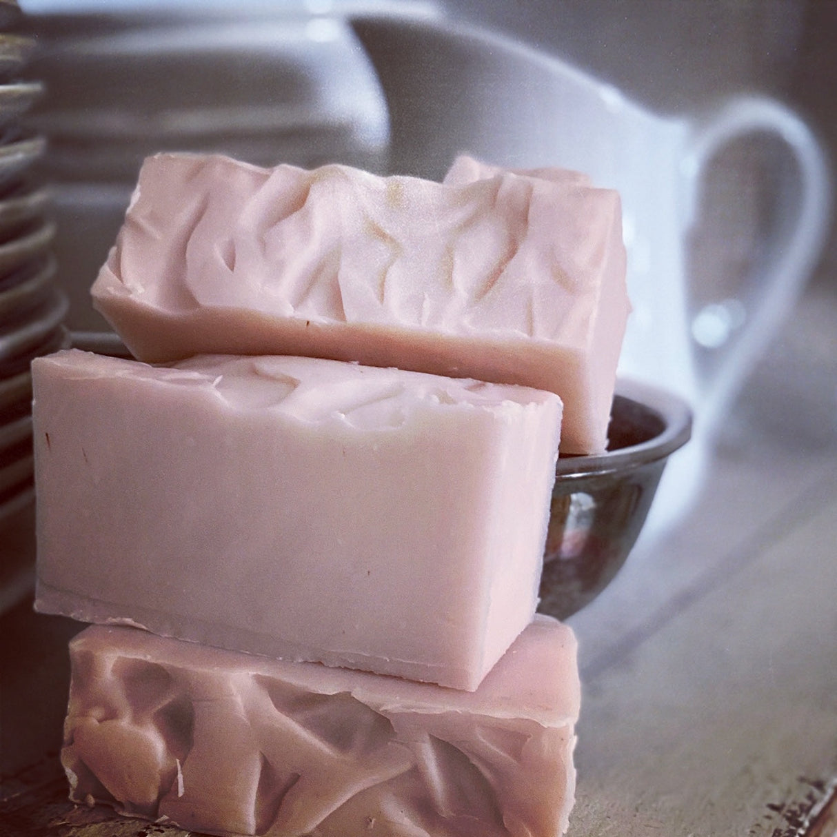 Capri Organic Handmade Soap - aromatic blend of Grapefruit and Lavender from Sweet Harvest Farms