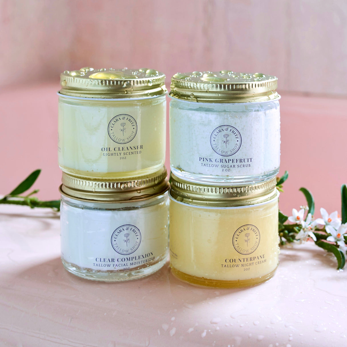 Capsule Skincare Kit from Clara & Fritz Tallow Shop