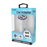 Dual Car 12V Adapter - Pack of 12 from Mila Lifestyle Accessories