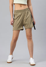 Cargo High Waisted Shorts from London Rag International