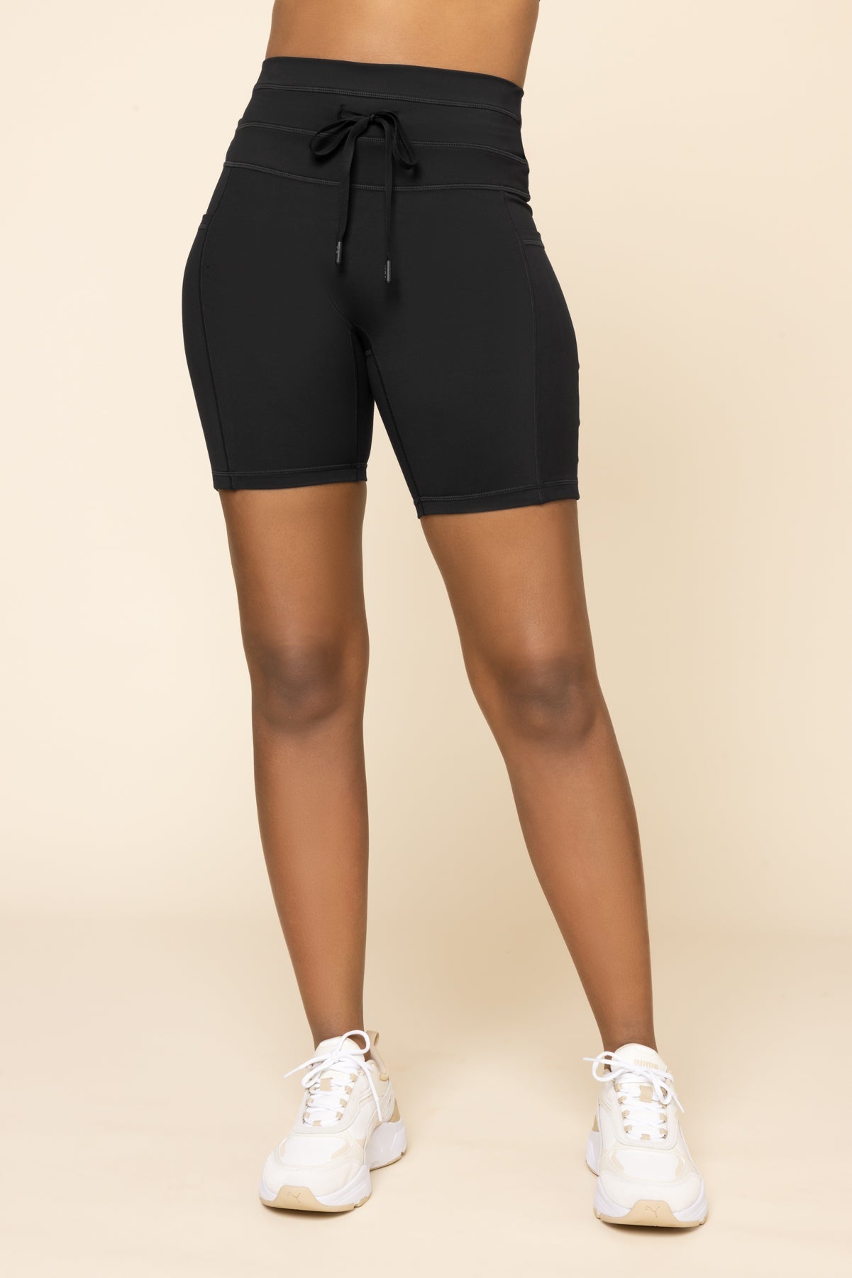 Cargo Biker Short - Black from POPFLEX