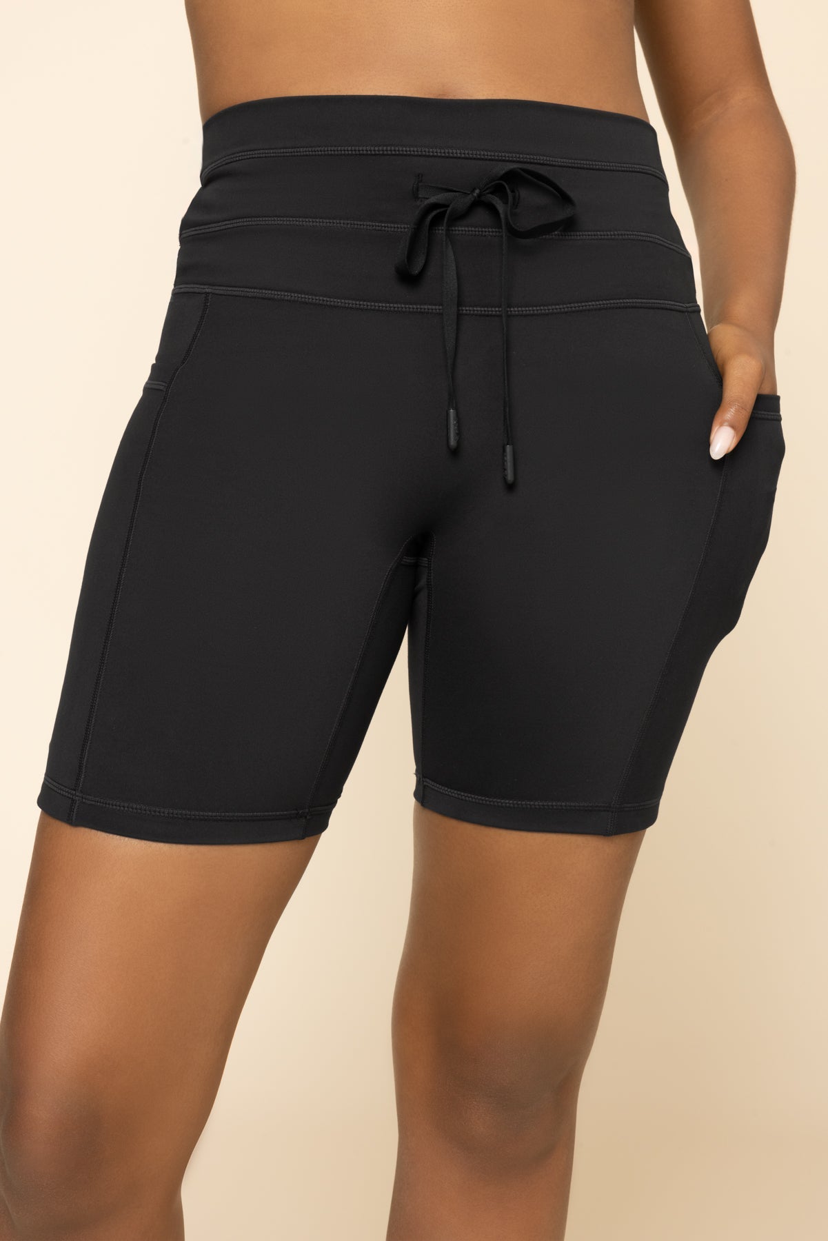Cargo Biker Short - Black from POPFLEX