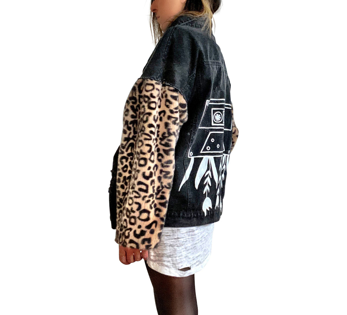 'CASSETTE LIFE' DENIM JACKET from Wren + Glory