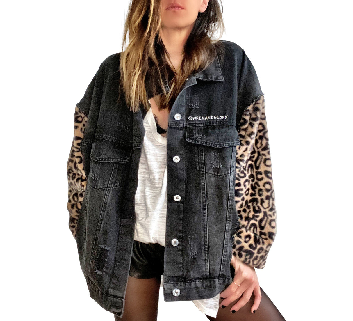 'CASSETTE LIFE' DENIM JACKET from Wren + Glory