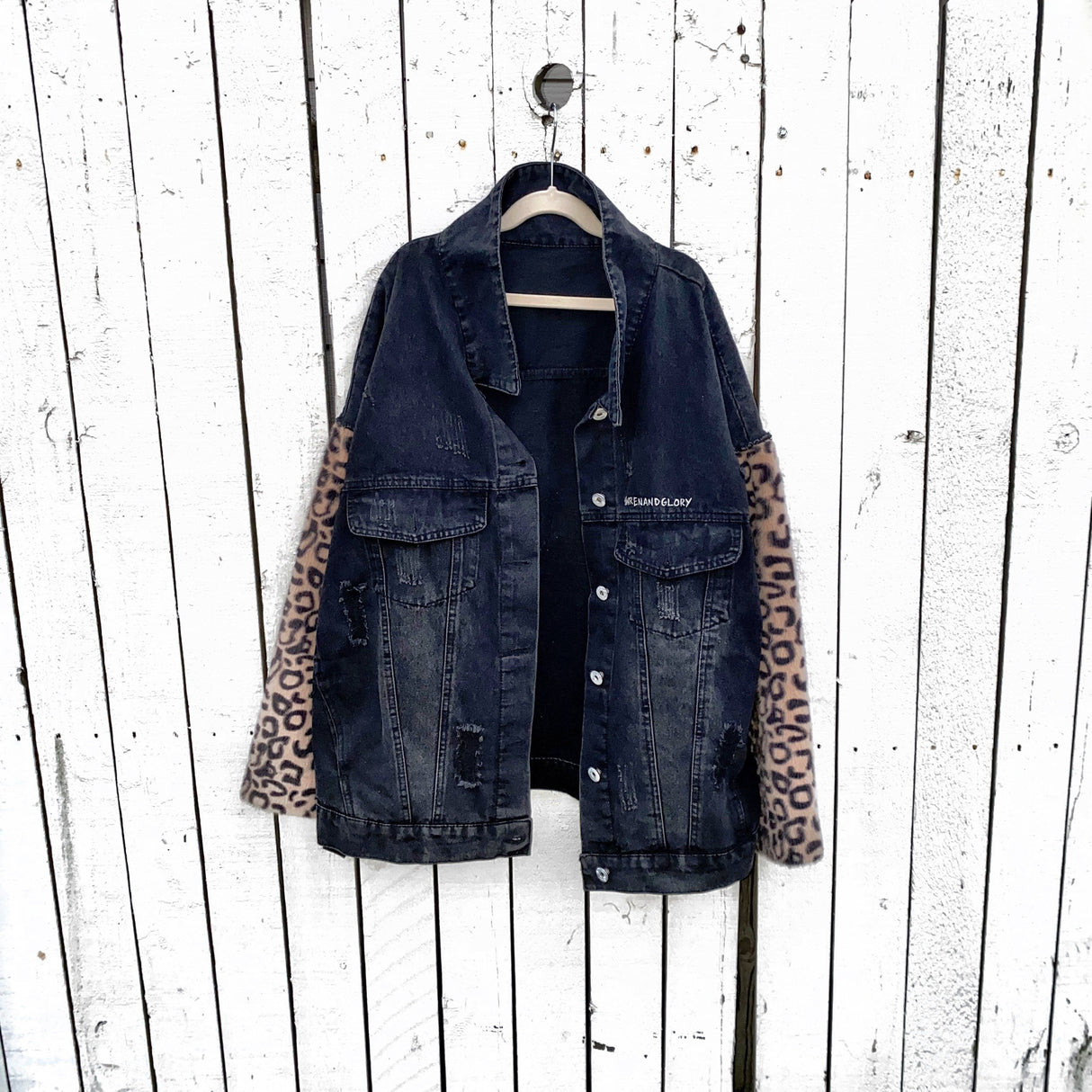 'CASSETTE LIFE' DENIM JACKET from Wren + Glory