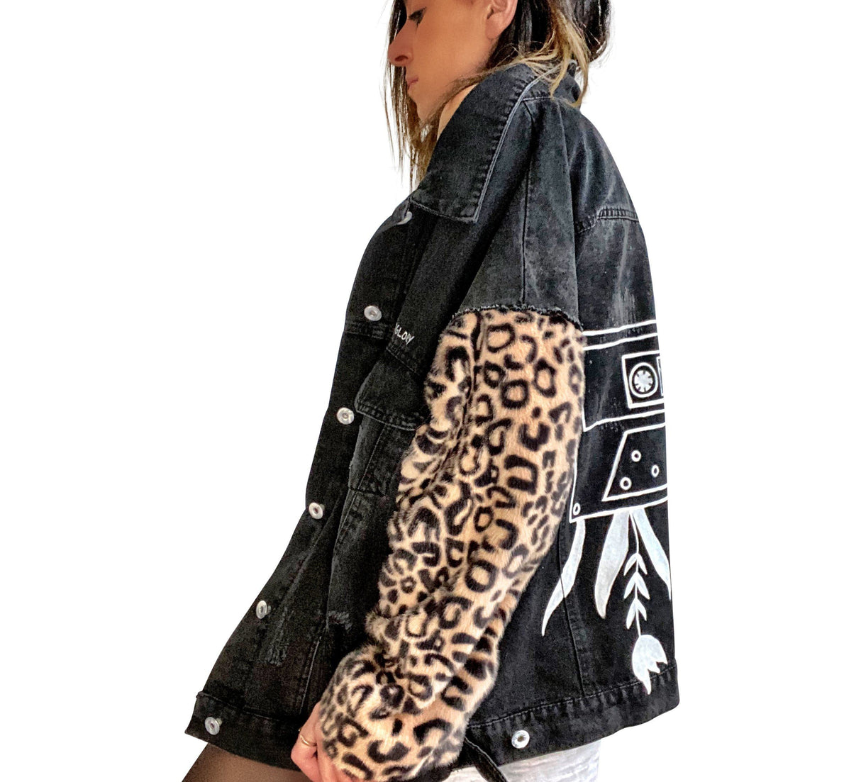 'CASSETTE LIFE' DENIM JACKET from Wren + Glory