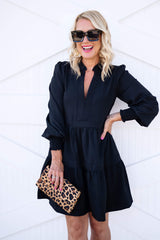 Long Sleeve Decked Out Day Dress from Gibsonlook